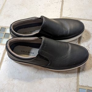 Mens Cole Haan Slip Ons Black